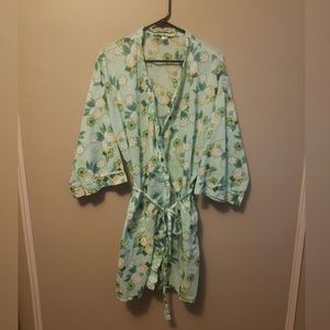 Gap, 3/4 sleave, light cotton robe